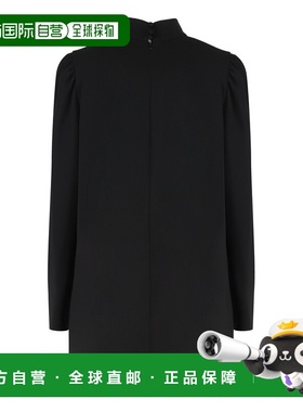 1h可退 香港直邮MaxMara 麦斯玛拉 女士 EMBASSY 绉纱连衣裙 EMBA