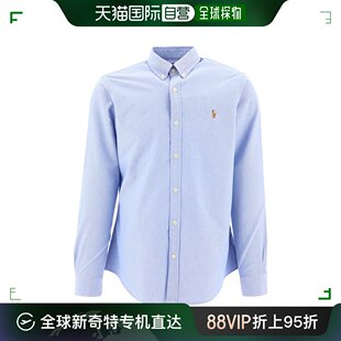 浅蓝色 lauren 衬衫 男士 欧洲直邮polo ralph