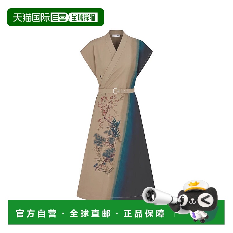 1h可退 欧洲直邮DIOR 迪奥 25秋冬 547R30A3B20_X1855 女士 连衣