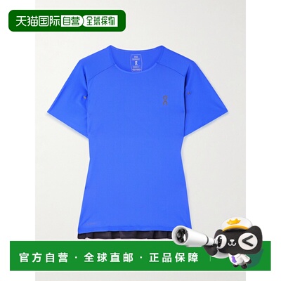 On 女士 Performance-T recycled-mesh 弹力T恤 1【付后1h可退】