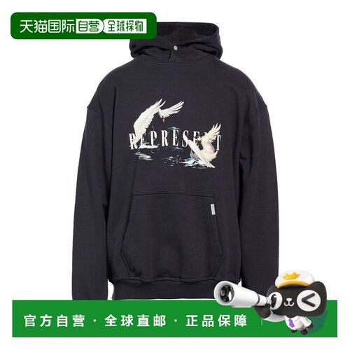 香港直邮Represent 男士 运动衫 black黑色 舒适时尚