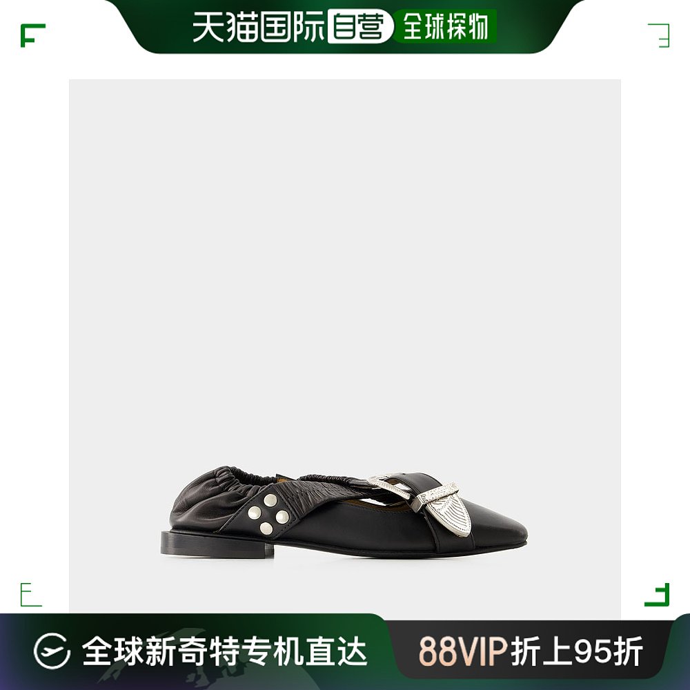 欧洲直邮Aj928 Sandals- Toga Pulla- Leather- Black-封面