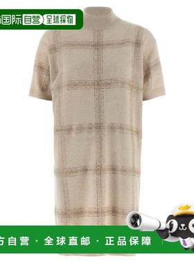 香港直邮Brunello Cucinelli 短袖连衣裙 M16230A94