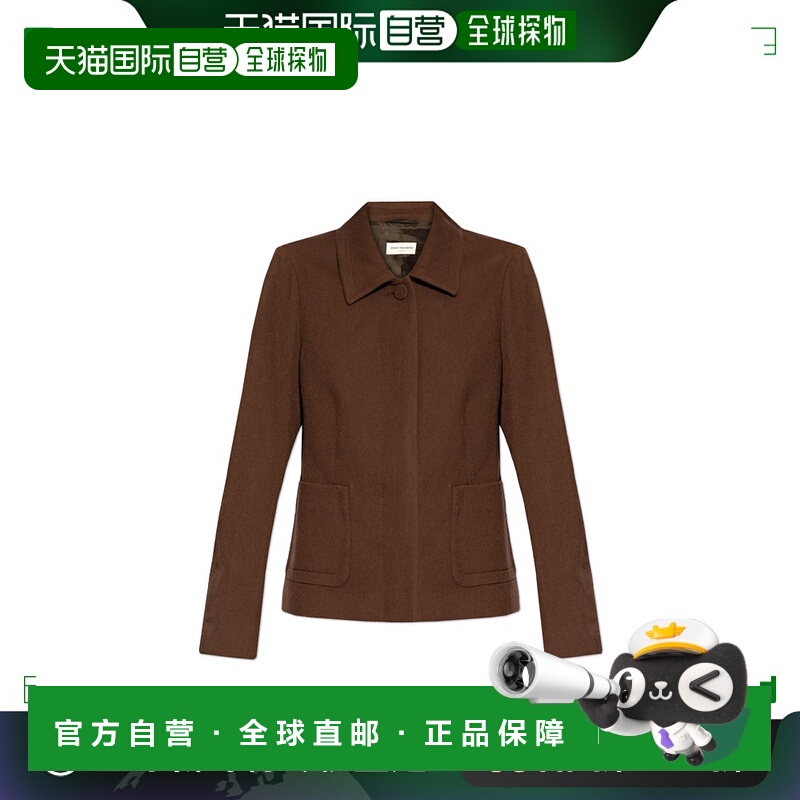 欧洲直邮dries van noten 女士 休闲西装羊毛西服外套