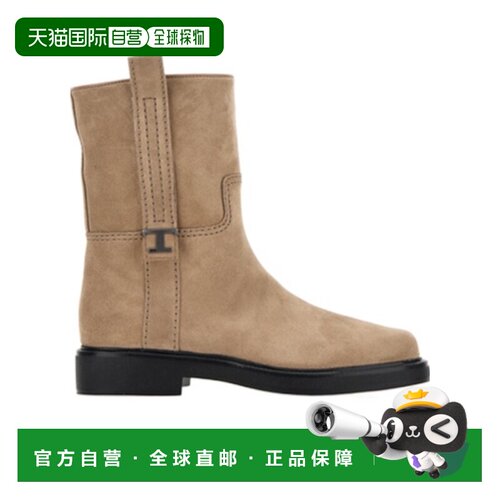 香港直邮Tod's 圆头短筒靴女靴 XXW20L0IM60RE0 【付后1h可退】