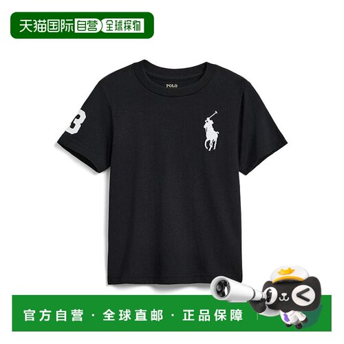 香港直邮Polo Ralph Lauren Polo 拉夫 劳伦 男童 大马标棉质针织