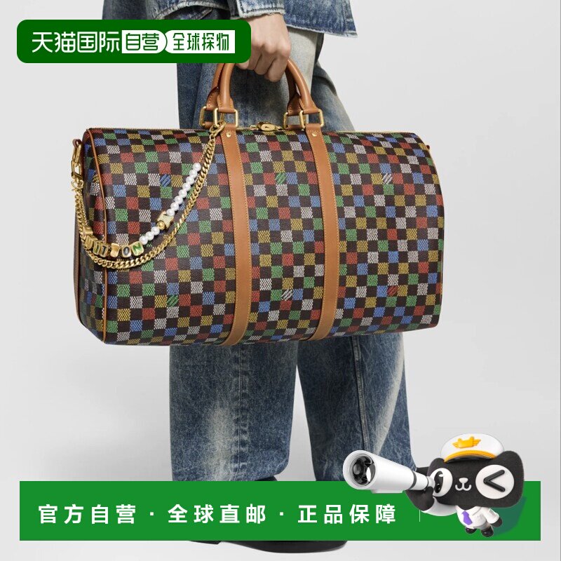 自营1h可退 欧洲直邮LV路易威登 男士多色金属钥匙扣包袋挂饰配件