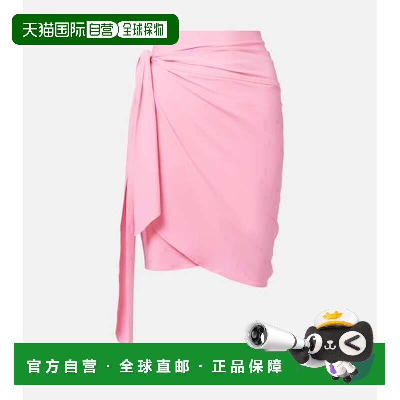香港直邮HUNZA G 女士 UPF 50+ 短款海滩罩衫 pink粉色 舒适时尚