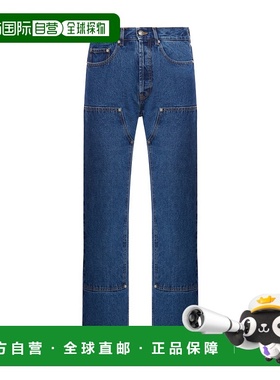 香港直邮Palm Angels 直筒牛仔裤 PMYA043R24DEN004