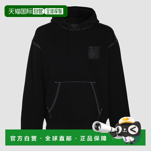 1h可退 香港直邮GIVENCHY 男士卫衣 BMJ0LA3YPQ004 AW2025 黑色