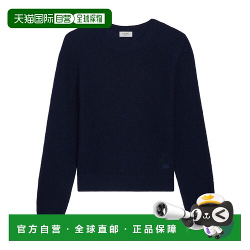 1h可退 香港直邮CELINE 25FW 羊毛圆领毛衣 Men长袖