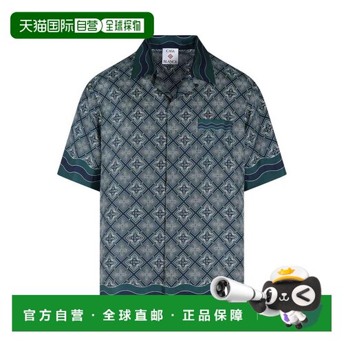 欧洲直邮casablanca（服饰） 男士 衬衫短袖