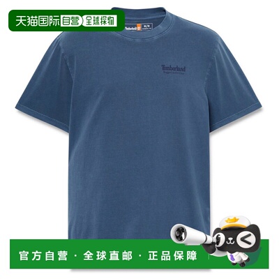 1h可退 欧洲直邮Timberland 男士户外T恤 2168625OCEANA CO 蓝色