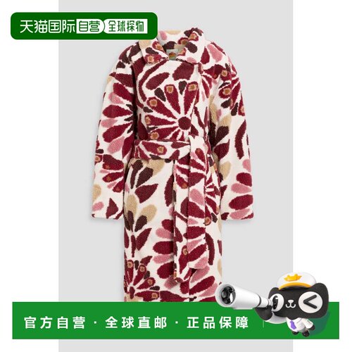 香港直邮FARM RIO 女士 Jacquard-Fleece 束带大衣 326064AINIKAF
