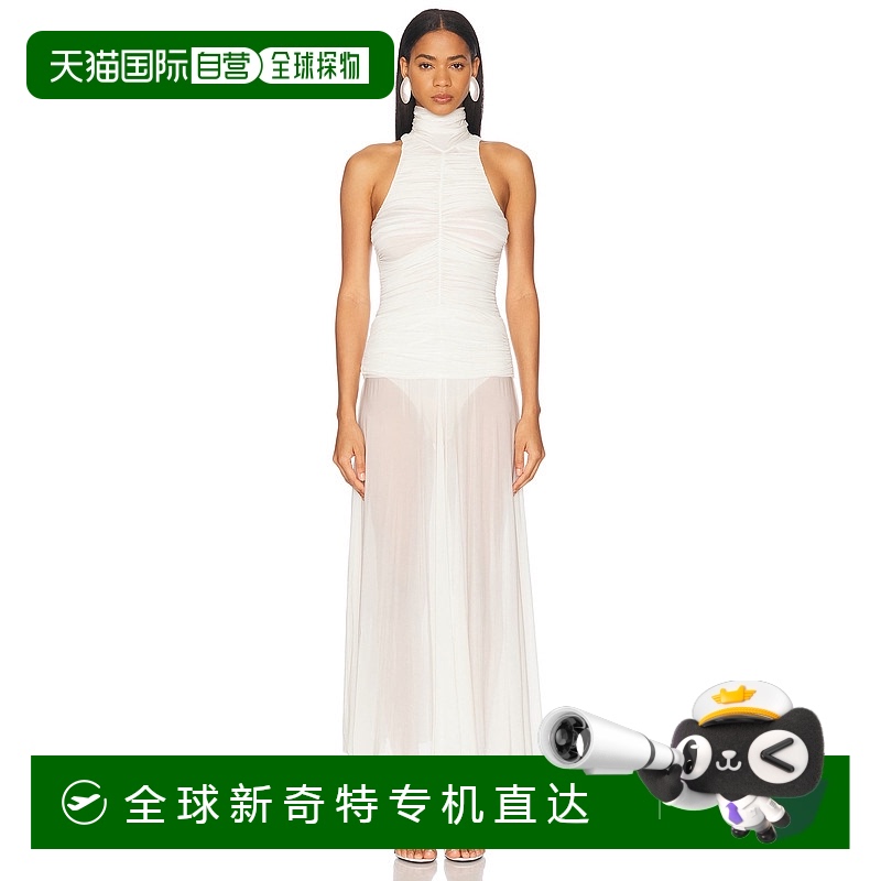 1h可退 香港直邮magda butrym 女士 高领长款连衣裙 112525