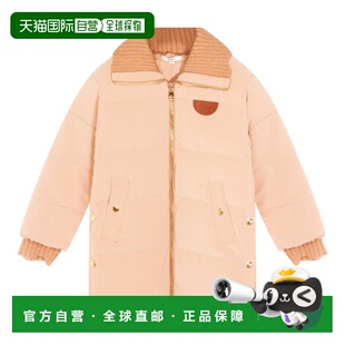 浅褐色羽绒夹克童装 女童 C20663231 蔻依 香港直邮Chloe