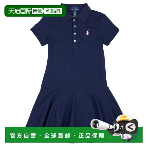 欧洲直邮Polo Ralph Lauren 拉夫劳伦 女童装 春夏 短连衣裙 POLO