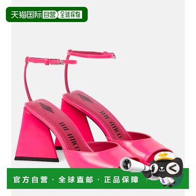 香港直邮The Attico 女士 Piper 85 漆皮凉鞋舒适高跟鞋 001288