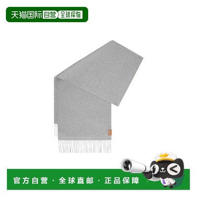 1h可退 香港直邮Loewe 羊绒徽标围巾 F811257X68罗意威流苏新款