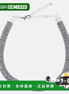 香港直邮Self-Portrait 女士 水晶装饰短项链 black黑色 舒适时尚