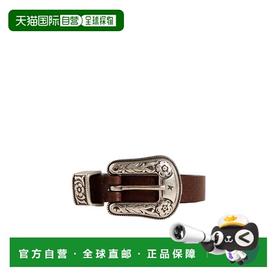 香港直邮Golden Goose Deluxe Brand 针扣腰带 GWA00698.A000770.
