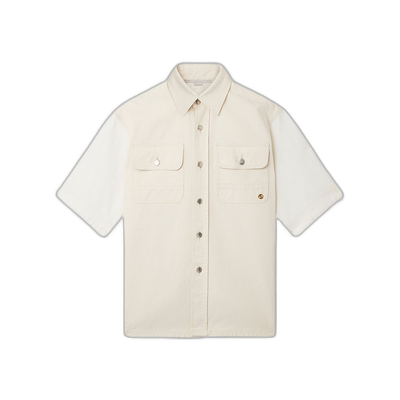 香港直邮Stella McCartney 翻领短袖衬衫 6D02513SPH57