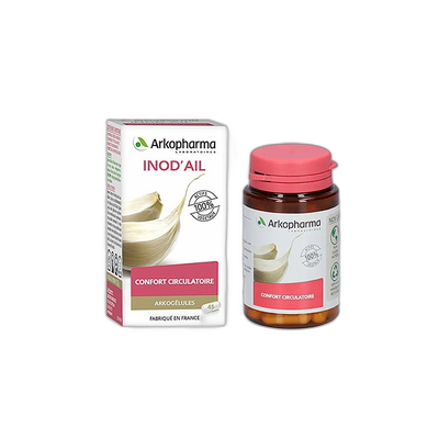 欧洲直邮Arkopharma大蒜精胶囊45粒健康免疫力膳食营养补充剂