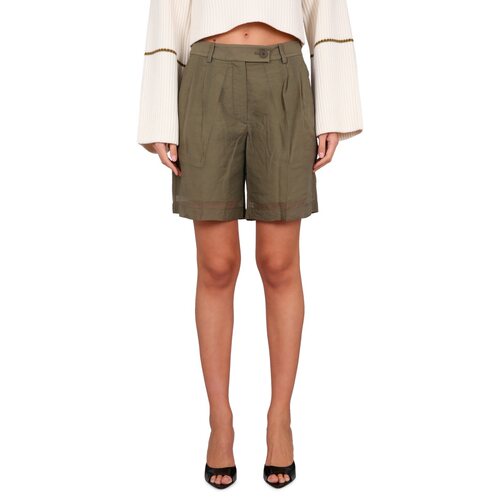 1h可退 欧洲直邮HELMUT LANG 女士短裤 N02HW204FJE SS2023 军绿