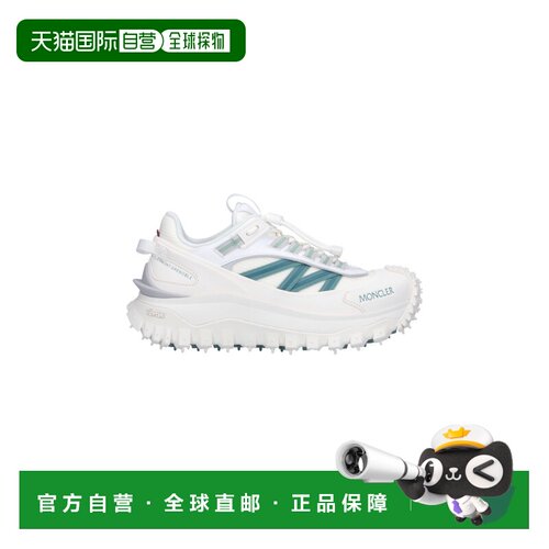 1h可退 香港直邮Moncler 盟可睐 女士 白色运动鞋 09B4M00130M844
