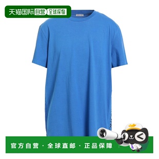 1h可退 香港直邮Moncler 盟可睐 男士 T恤 blue蓝色 舒适时尚