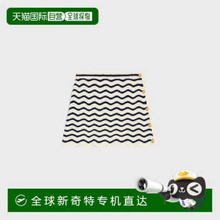 2025 欧洲直邮Celine 钩针棉质迷你裙