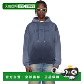 香港直邮off 连帽衫 white 蓝色 1h可退 Skate 男士 Laundry OMBB