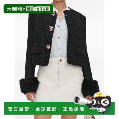 香港直邮Self-Portrait 女士 Self-portrait 黑色夹克 AW26131JBB