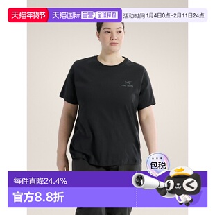 欧洲直邮Arc'teryx 始祖鸟 KRAGG SL棉质徽章圆领短袖 新年礼物