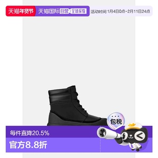 海外直邮UGG 男士休闲鞋黑色男鞋厚底鞋1174250