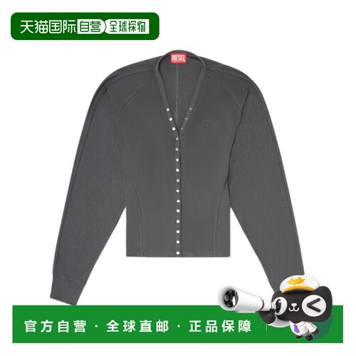 香港直邮DIESEL 女士针织衫 A232930EGDS5KQA AW2026 灰色 长袖开