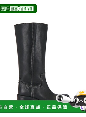 1h可退 香港直邮Coach 蔻驰 女士 长筒靴 CCH81 black黑色 舒适时
