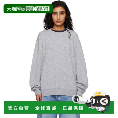 香港直邮Acne Studios 艾克妮 女士 灰色毛衣 B60394BISMelang