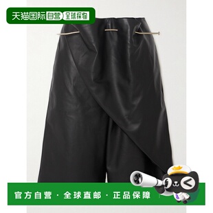 精饰垂褶皮革短裤 1h可退 女士 罗意威 S540Y1OL01 香港直邮LOEWE