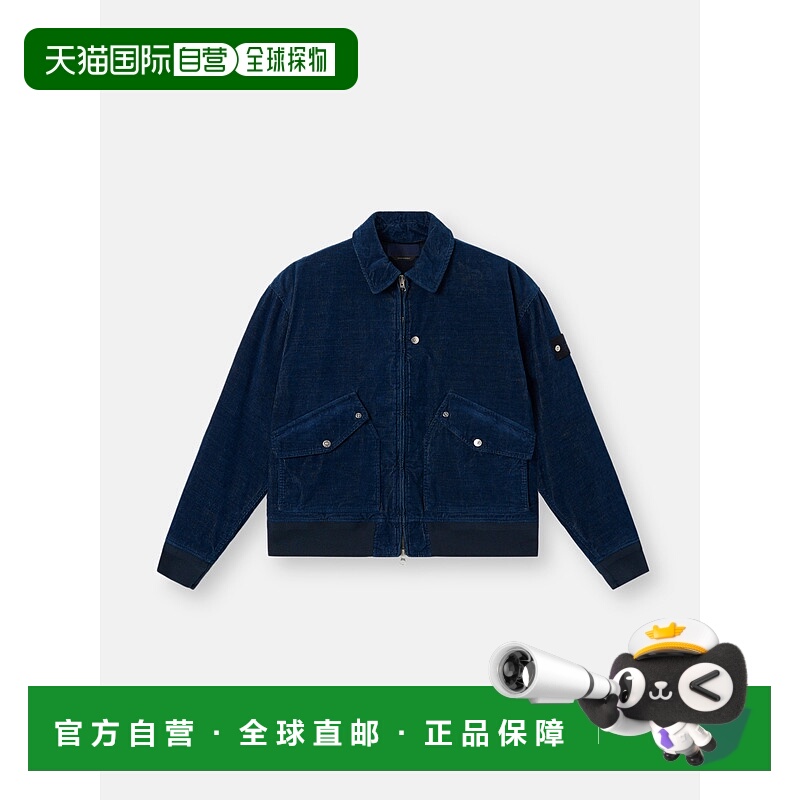 欧洲直邮STONE ISLAND (2025新品) 4100123 INDIGO MICRO CORDURO