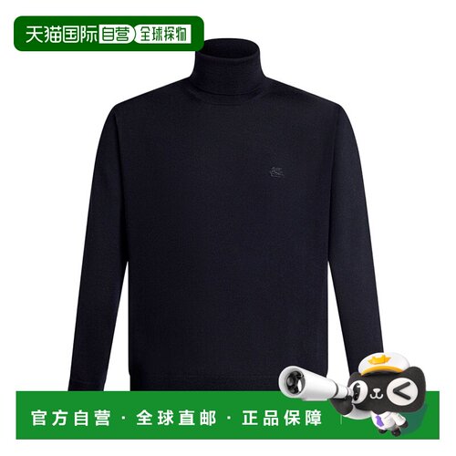欧洲直邮etro/艾绰 男士针织毛衣 MRKF0067AL257B0665高领羊毛