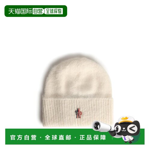 1h可退 欧洲直邮MONCLER 女士帽子 0983B00014M1126034 CO 白色 T