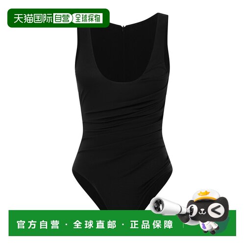 美国直邮ALEX PERRY 女士 褶皱汗衫式网纱连体衣(Power)
