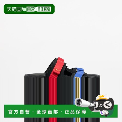 自营欧洲直邮VEJA Homecore联名款黑色/帕罗斯岛蓝麂皮logo标识凉