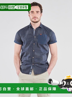 欧洲直邮Deeluxe  ETHNIC 男装短袖衬衫 P4151M-NAVY=03T4151M-NA