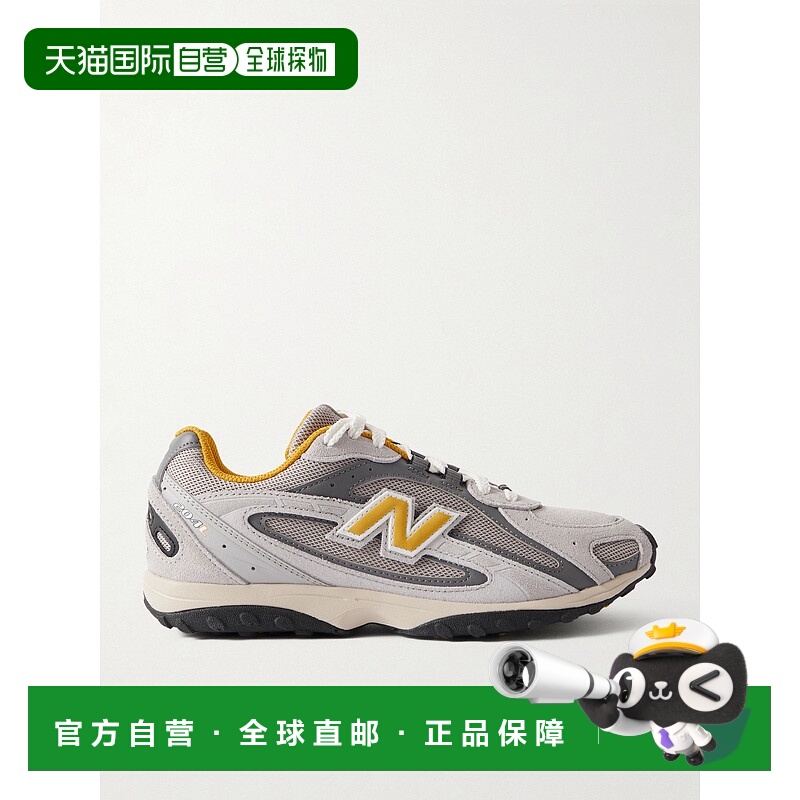 香港直邮New Balance  女士 204L leather- 山羊皮边网纱运动鞋 U