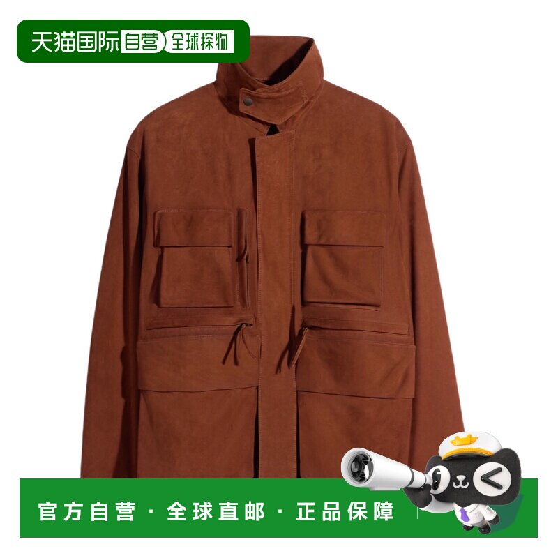 香港直邮LEMAIRE 男士夹克 OW1212LL0177BR418 SS2026 棕色