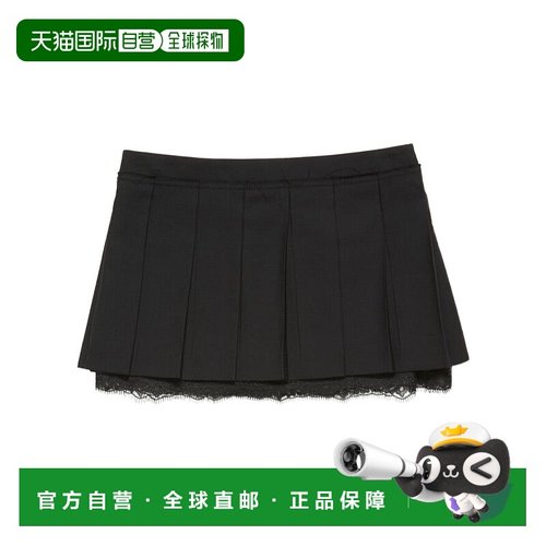 1h可退 香港直邮Acne Studios 迷你百褶裙 AF0569半身裙a字裙