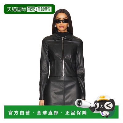 香港直邮Superdown 女士 Haydenn 仿皮夹克 SDOW332F24