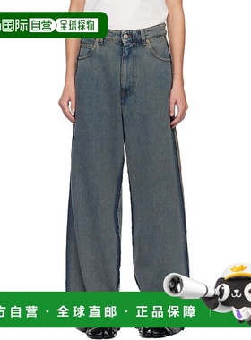 香港直邮Mm6 Maison Margiela 马丁 马吉拉 MM6 女士 蓝色 Mid-We